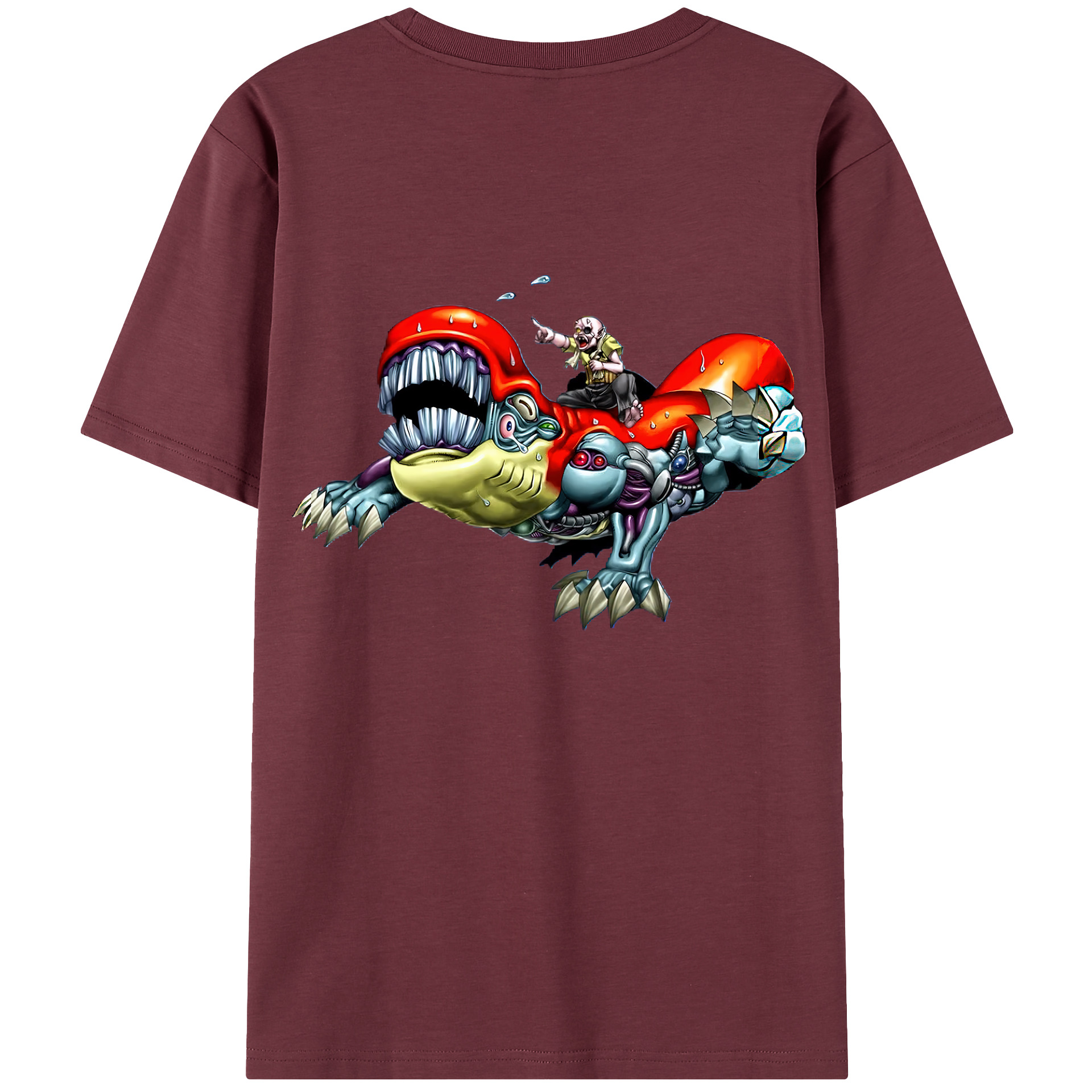 （画像用） 遊☆戯☆王 Yu-Gi-Oh! 綿100％半袖Tシャツ（背面プリント）